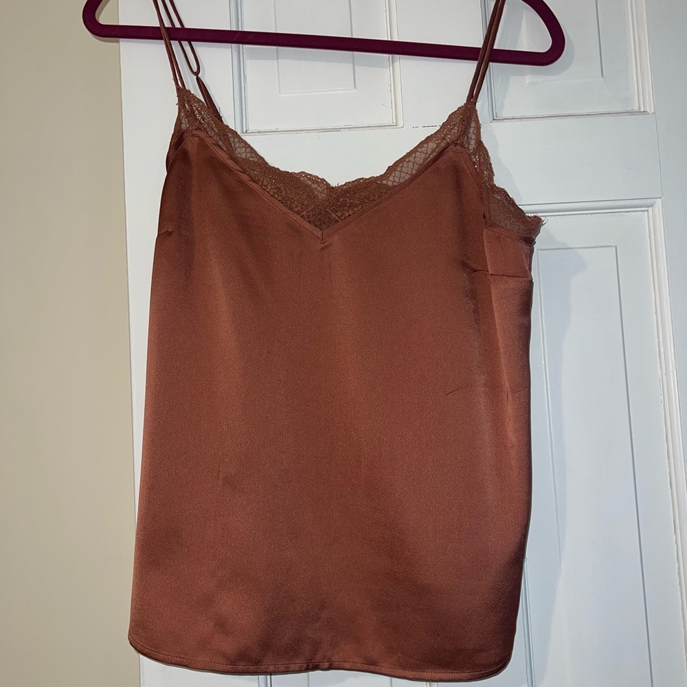 Silk Sleeveless Camisole Top